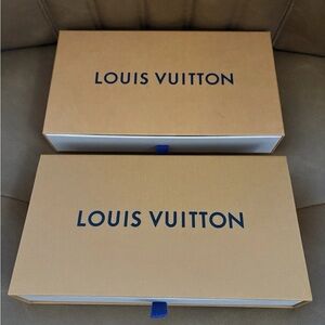 2 Louis Vuitton wallet Gift/Storage Boxes